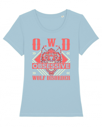 O.W.D. Obsessive Wolf Disorder Sky Blue