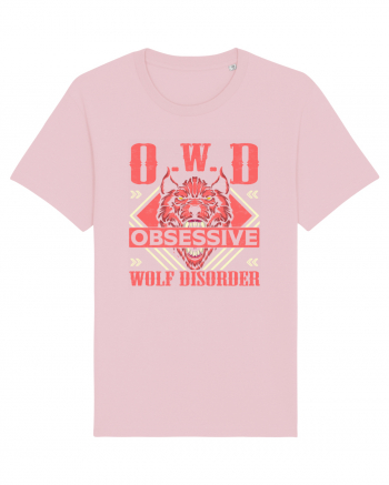 O.W.D. Obsessive Wolf Disorder Cotton Pink