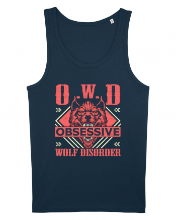 O.W.D. Obsessive Wolf Disorder Navy