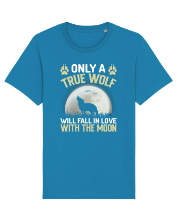 Only a true wolf will fall in love with the moon Azur