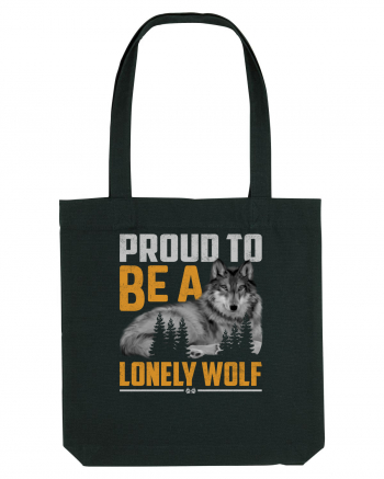 Proud to be a lonely wolf Black