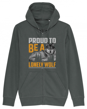 Proud to be a lonely wolf Anthracite