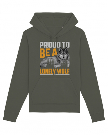 Proud to be a lonely wolf Khaki