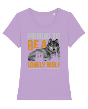 Proud to be a lonely wolf Lavender Dawn