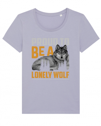 Proud to be a lonely wolf Lavender