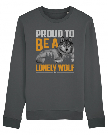 Proud to be a lonely wolf Anthracite