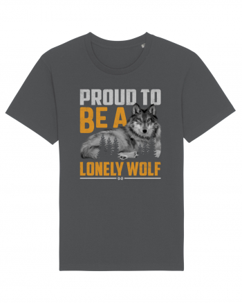 Proud to be a lonely wolf Anthracite