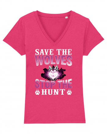 Save The Wolves Stop The Hunt Raspberry