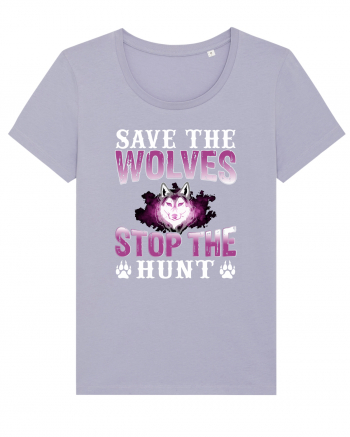 Save The Wolves Stop The Hunt Lavender