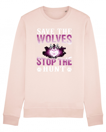 Save The Wolves Stop The Hunt Candy Pink