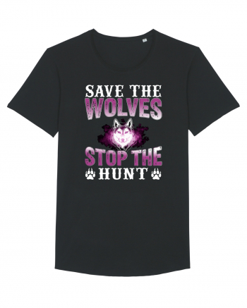 Save The Wolves Stop The Hunt Black