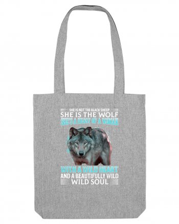 She is not the black sheep She is the wolf Heather Grey