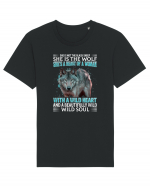 She is not the black sheep She is the wolf Tricou mânecă scurtă Unisex Rocker