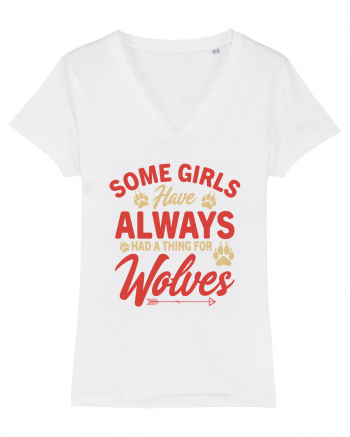 Some Girls Have Always Had A Thing For Wolves White