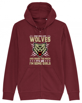 Some girls love wolves and drink too much Burgundy