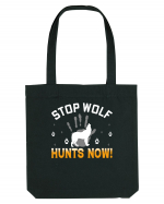 Stop Wolf Hunts Now Sacoșă textilă