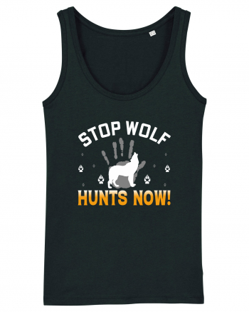 Stop Wolf Hunts Now Black