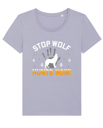 Stop Wolf Hunts Now Lavender