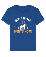 Stop Wolf Hunts Now Tricou mânecă scurtă  Copii Mini Creator