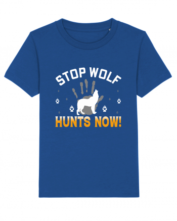 Stop Wolf Hunts Now Majorelle Blue