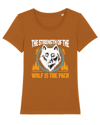 The Strength of the Wolf is the Pack Roasted Orange