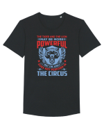 he Tiger And The Lion May Be More Powerful Tricou mânecă scurtă guler larg Bărbat Skater