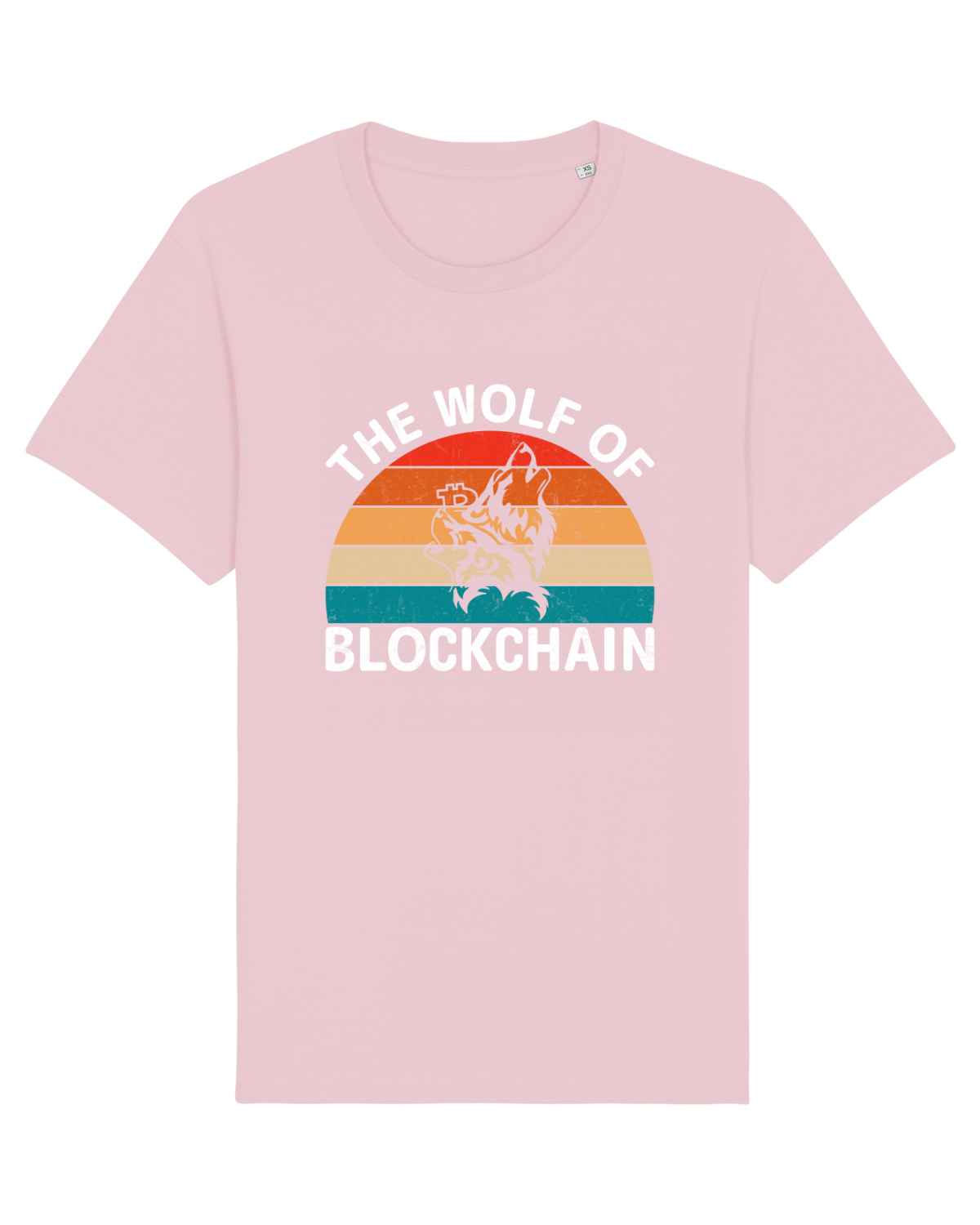 Tricou mânecă scurtă Unisex Rocker Cotton Pink