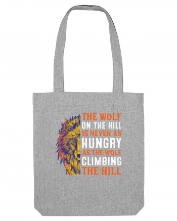 The Wolf On The Hill Heather Grey