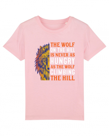 The Wolf On The Hill Cotton Pink