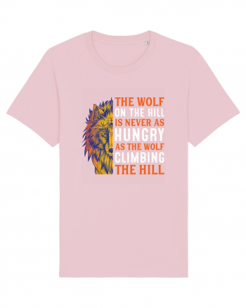 The Wolf On The Hill Cotton Pink