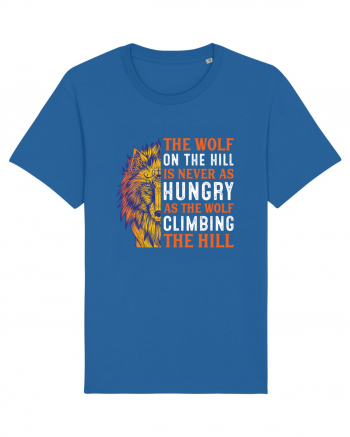 The Wolf On The Hill Royal Blue