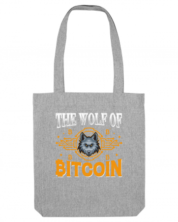 The Wolf Of Bitcoin Heather Grey