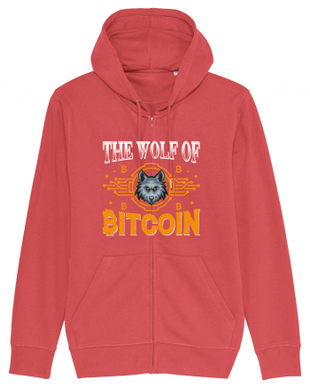 The Wolf Of Bitcoin Carmine Red