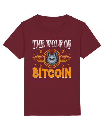 The Wolf Of Bitcoin Burgundy