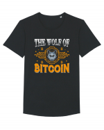 The Wolf Of Bitcoin Tricou mânecă scurtă guler larg Bărbat Skater