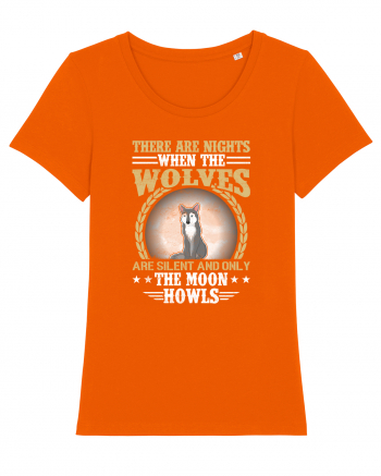 There are nights when wolves are silent Bright Orange