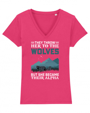 They throw her to the wolves but she became their alfa Raspberry