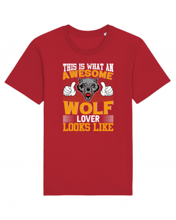 This Is What An Awesome Wolf Lover Looks Like Red