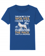 Throw me to the wolves Tricou mânecă scurtă  Copii Mini Creator