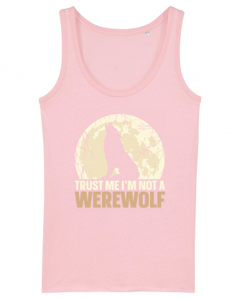 Trust me I'm not werewolf Cotton Pink