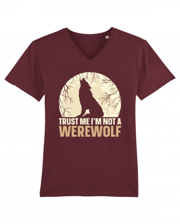 Trust me I'm not werewolf Burgundy