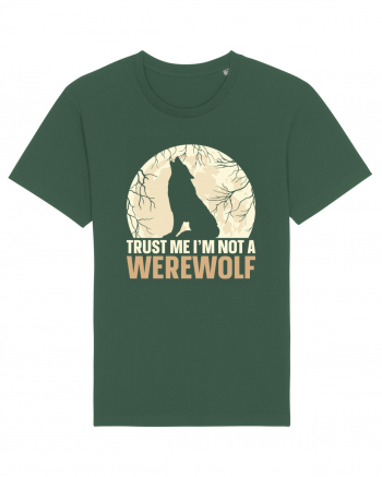 Trust me I'm not werewolf Bottle Green