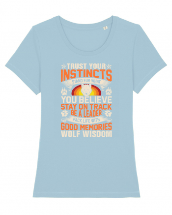 Trust Your Instincts Sky Blue