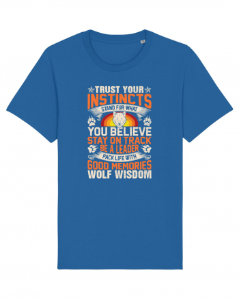 Trust Your Instincts Royal Blue