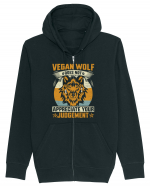 Vegan Wolf Does Not Appreciate Your Judgement Hanorac cu fermoar Unisex Connector