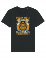 Vegan Wolf Does Not Appreciate Your Judgement Tricou mânecă scurtă Unisex Rocker