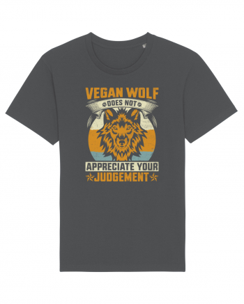 Vegan Wolf Does Not Appreciate Your Judgement Anthracite