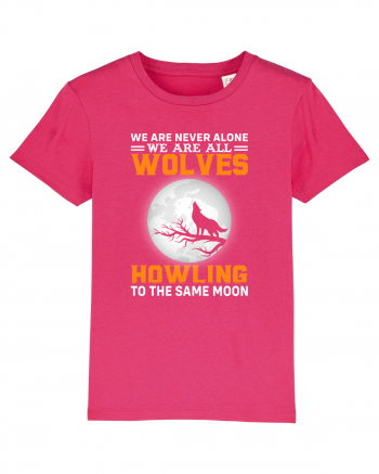 We are never alone we are all wolves howling Raspberry