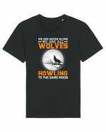 We are never alone we are all wolves howling Tricou mânecă scurtă Unisex Rocker