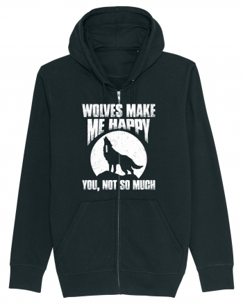 Wolves Make Me Happy You Not So Much Black